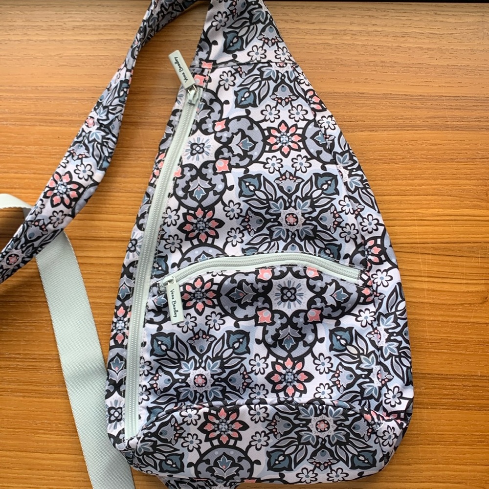 Vera Bradley Lisbon Medallion Essential Sling backpack bag